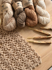 Kit Algodón incluye patrón Bandana flores + patrón pareo Ibiza